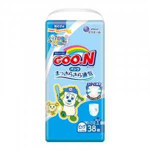 Sauskelnės-kelnaitės GOO.N PBL boy 12-20 kg 38 vnt.