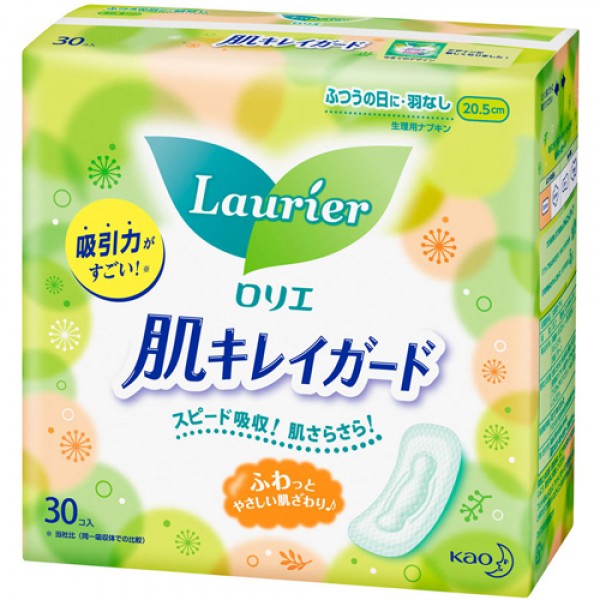  "Laurier" Skin Clean, 4* Normal Daytime 20,5 cm, Without Wings