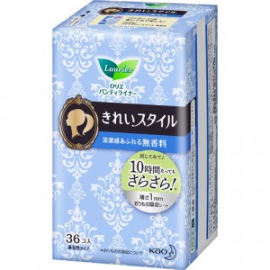 "Laurier" Panty Liners Fragrance-Free, 14 cm, Beautiful Style, 36 psc Without Wings