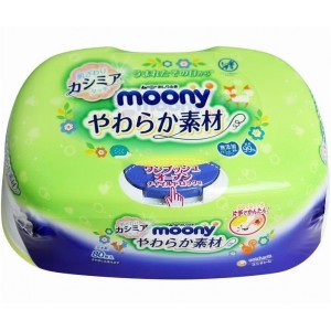 Drėgnos servetėlės Moony BOX + 1 paketas*80 vnt.