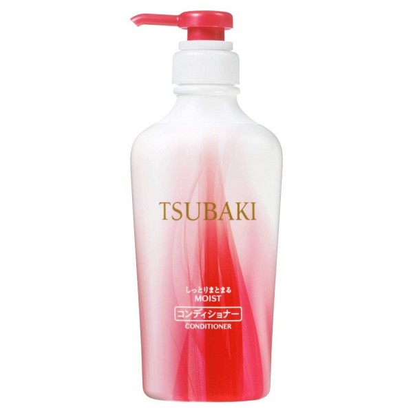 Tsubaki Moist Drėkinamasis plaukų kondicionierius su Camellia aliejumi, SHISEIDO 450 ml.
