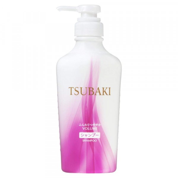 Tsubaki Šampūnas plaukams, suteikiantis apimties, Camellia aliejus, Shiseido 450 ml