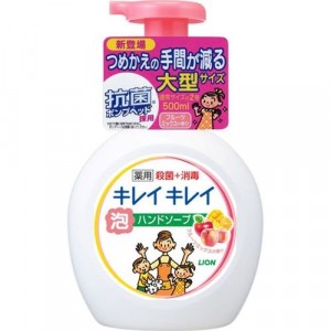 Medicated hand soap Lion KireiKirei 500 ml Vaisių aromato, putojantis skystas muilas