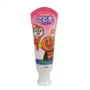 Dantų pasta vaikams „KODOMO LION“ braškių skonio